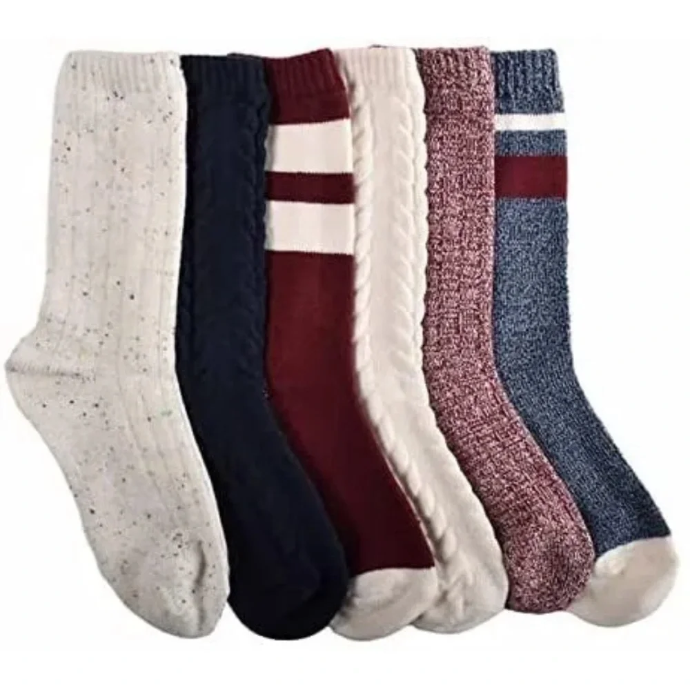 Lucky Brand Boot Socks 5 Pair Womens Cozy Cabin Socks Size 4-10 NWT